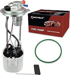 E4123M Electric Fuel Pump Module Assembly Compatible with Chevrolet Silverado 1500 GMC Sierra 1500 2014-2018 4.3L 5.3L 6.2L V6 V8 Replace# 13513407 13582491 SP6714M FG1832