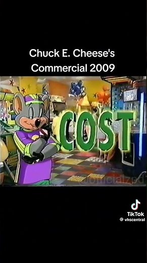Chuck E cheese commercial 2009#2009