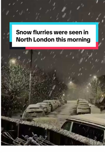 East Finchley had a cold start to the day! Did you see any snow? 📹 JordonLee via X #london #londontok #londonlife #londonweather #londonsnow