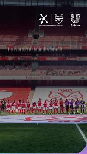 Unilever Brands: Dirt Is Good (Persil, OMO, Ala, Skip) and Arsenal Football Club.