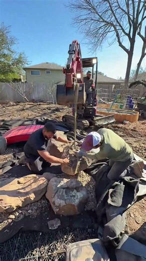Rocking Pondless Waterfall's Lower Section...