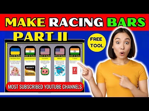 Create Racing Bar Chart Videos In 5 Mins With Free AI Tool (Part II)