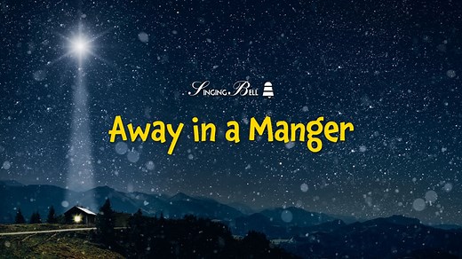 Away in a Manger | Free Christmas Carol karaoke