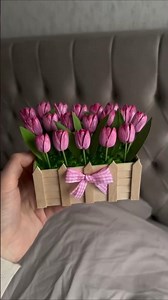 tulip flower from pista shells | pista shell craft | #craft #diy #trending #viralvideo #ytshorts #yt