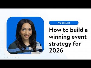 How to build a winning event strategy for 2026
