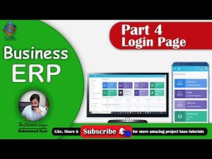 Business ERP Part 4 Login Page in ASP.NET MVC