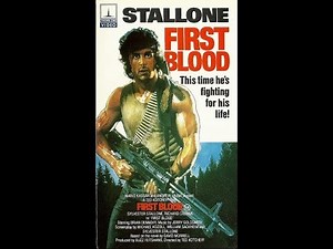 Opening And Closing To First Blood 1985 VHS