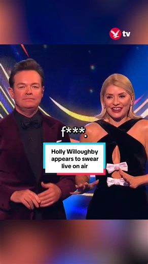 Holly Willoughby Swearing Incident on Dancing on Ice