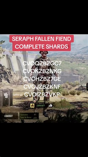 Complete Guide to Seraph Fallen Fiend Shards in CODM