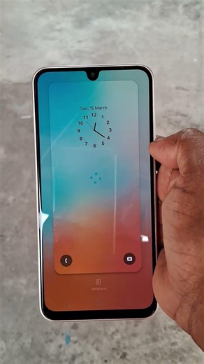 Samsung One UI Clock Style lock screen 🤯#shorts