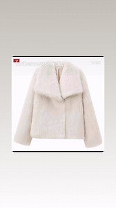 HXAO Women’s Fur Coat Women Plush Burgundy Bomber Jacket Solid Crop...