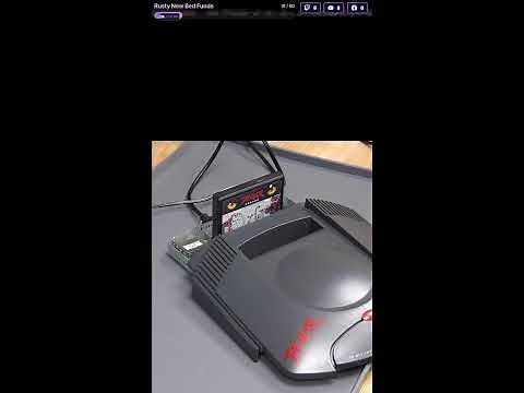 Atari Jaguar Recap + Region Mod (Portrait)