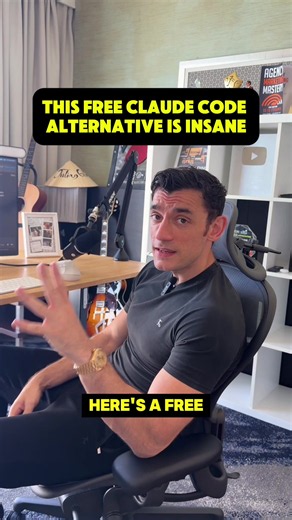 It’s called Awesome Free Models — and it unlocks: 🎥 Free AI video generation 🎙️ Free voice cloning 🎨 Free image generation 💻 Local AI on your laptop 🔒 100% private — even without internet 🤖 Access to 40 free AI providers Basically, you can turn your laptop into a private AI Agent OS without paying for expensive APIs. Want the full setup guide? Link in the bio #AI #ClaudeCode #AIAgents #LocalAI #OpenSourceAI