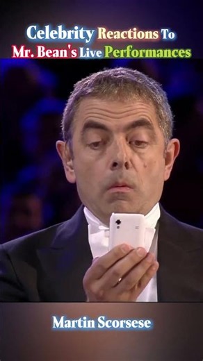 Celebrities reaction when they saw Mr.Bean’s live performances #mrbean #olympics #rowanatkinson