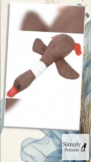 Squeaky Plush Duck Goose Soft Pet Dog Toy