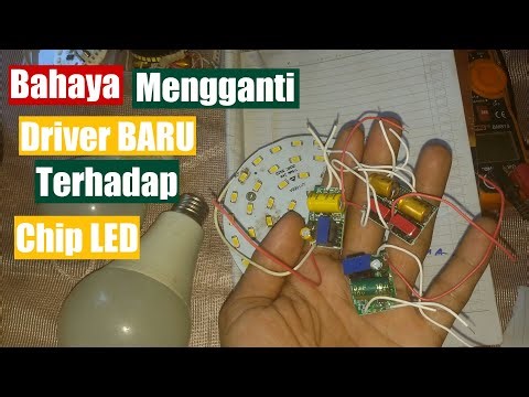 Cara memilih driver yang cocok untuk lampu led,cara pasang driver led