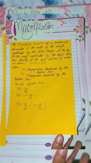 physics project file📑📁 class 12 physics file🧾compound microscope file...