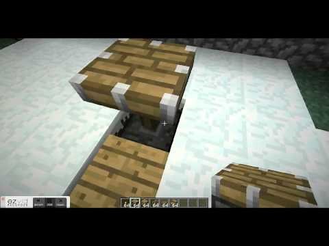 Minecraft- How to Make Ceiling Fans & Bar Stools