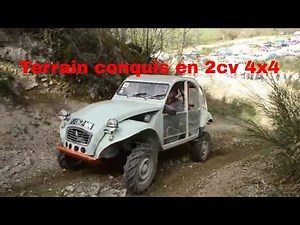 Pourquoi la 2cv 4x4 est le tout terrain le plus inattendu de l’histoire ?