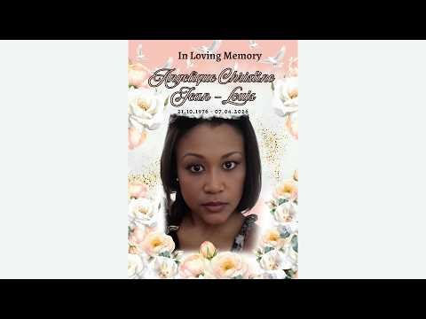 In Loving Memory Of Angelique, Christianne Jean-Louis