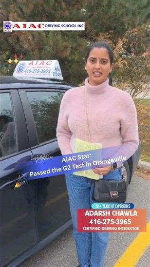 Orangeville G2: Passed! Test Day Story