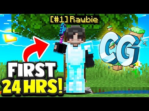 MY *INSANE* FIRST 24 HOURS! (RICH) | Minecraft Skyblock | Complex Gaming [1]