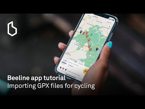 Importing GPX routes for cycling | Beeline app tutorial