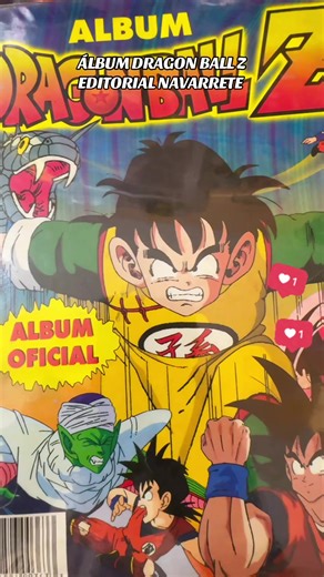 ÁLBUM DRAGON BALL Z UNBOXING SOBRES EDITORIAL NAVARRETE
