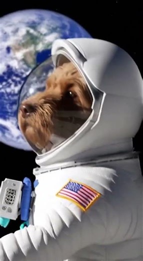 Buster goes on the moon