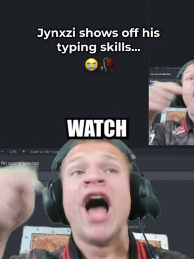 Jynxzi's Typing Skills Showcase ⌨😭