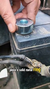 That_s the simplest way to repair a broken battery terminal # #viralreelsfb #reelsfypシ #reelsviralシ #electrician #PlumbingTech #diytools #reels #plumber #viral #shorts | The Simple DIY
