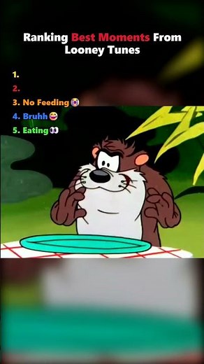 Ranking the Best Looney Tunes Moments 😂🔥 #funny #looneytunes #viral