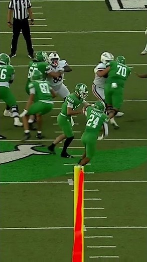 Drew Mestemaker with a 42-yard touchdown pass to Wyatt Young vs. Utsa
