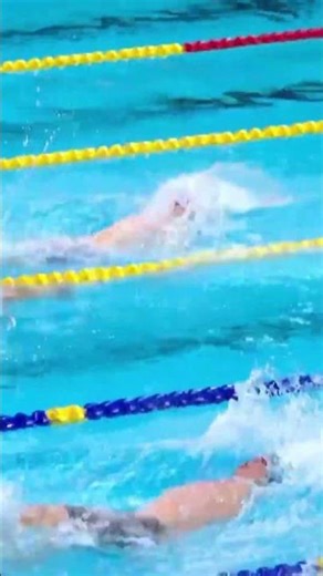 Hubert Kos's Incredible Swim in the 100 Backstroke at the 2025 Swimming World Cup #swimming