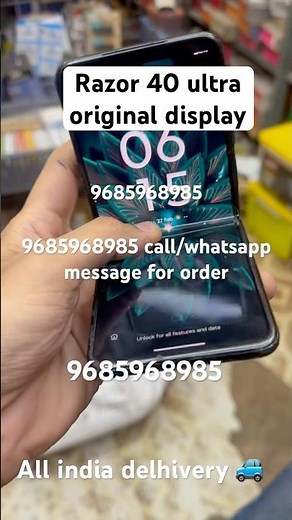 Razor 40 screen replacement | Motorola flip screen replacement | Motorola razr 40 ultra repair #razr