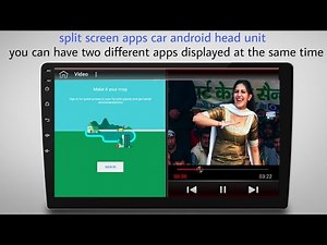 🔴 Split screen app multitasking on car android head unit
