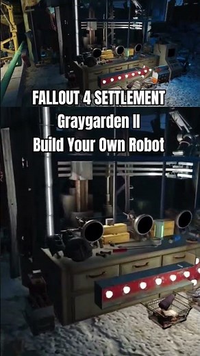 Graygarden II Build Your Own Robot no mods Fallout 4 Settlement #fallout4settlementbuilding