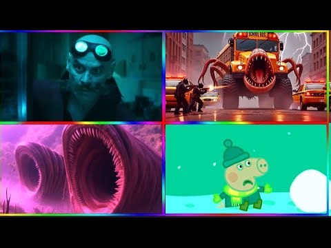 Police Car Monster 🆚 Train Eater tiles hop