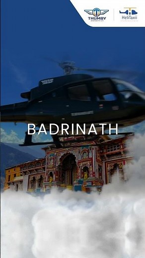 Chardham Yatra by Helicopter: Yamunotri, Gangotri, Kedarnath & Badrinath | Thumby Aviation