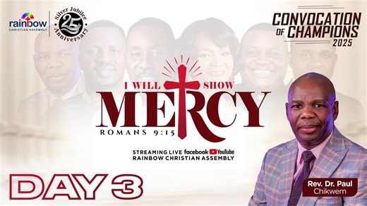 CONVOCATION OF CHAMPIONS || REV. DR. PAUL CHIKWEM || DAY 3 || 15TH DECEMBER 2025 | Rainbow Christian Assembly