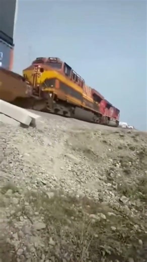 The Katy train hits a truck in Monterrey, Mexico