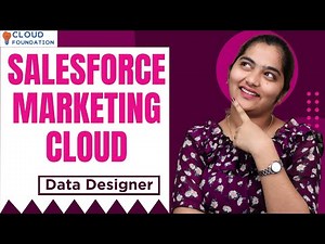 Data Designer in SFMC | SFMC Online Tutorial | SFMC Course | SFMC Training | CloudFoundation