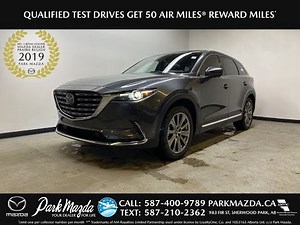 MACHINE GREY METALLIC(46G) 2021 Mazda CX-9 Signature AWD Review - Park Mazda