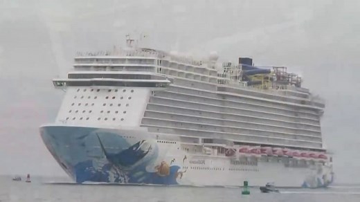 ‘Extreme gust of wind’ injures several people aboard Norwegian Cruise liner