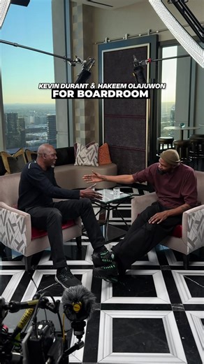 Full Hakeem Olajuwon and KD Interview Highlights