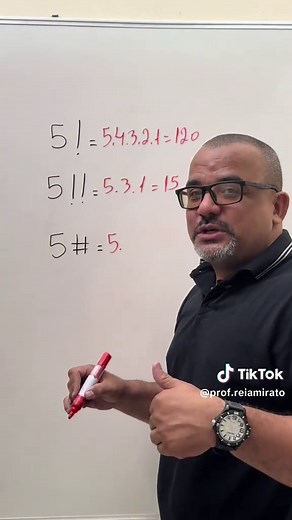 Cinco fatorial, duplo fatorial e primorial: entenda a diferença