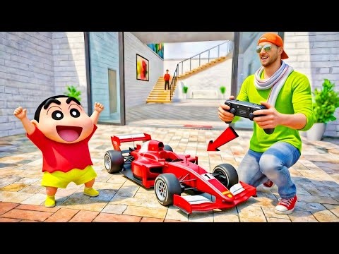 Shinchan & Jack Buy Mini RC Formula 1 Car 💥INDIAN THEFT AUTO SIMULATOR