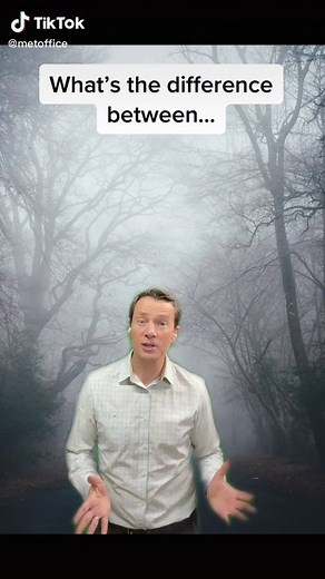 What’s the difference between mist and fog? #Edutok #LearnOntiktok #Weather #Fog #mist