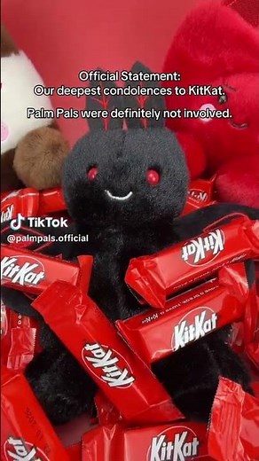 Nothing to see here… #palmpals #palmpalsparty #plushies #kitkat #stuffedanimals