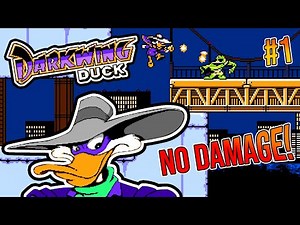 Darkwing Duck (NES) | Level 1 (Full Game) | Walkthrough / Playthrough / Gameplay